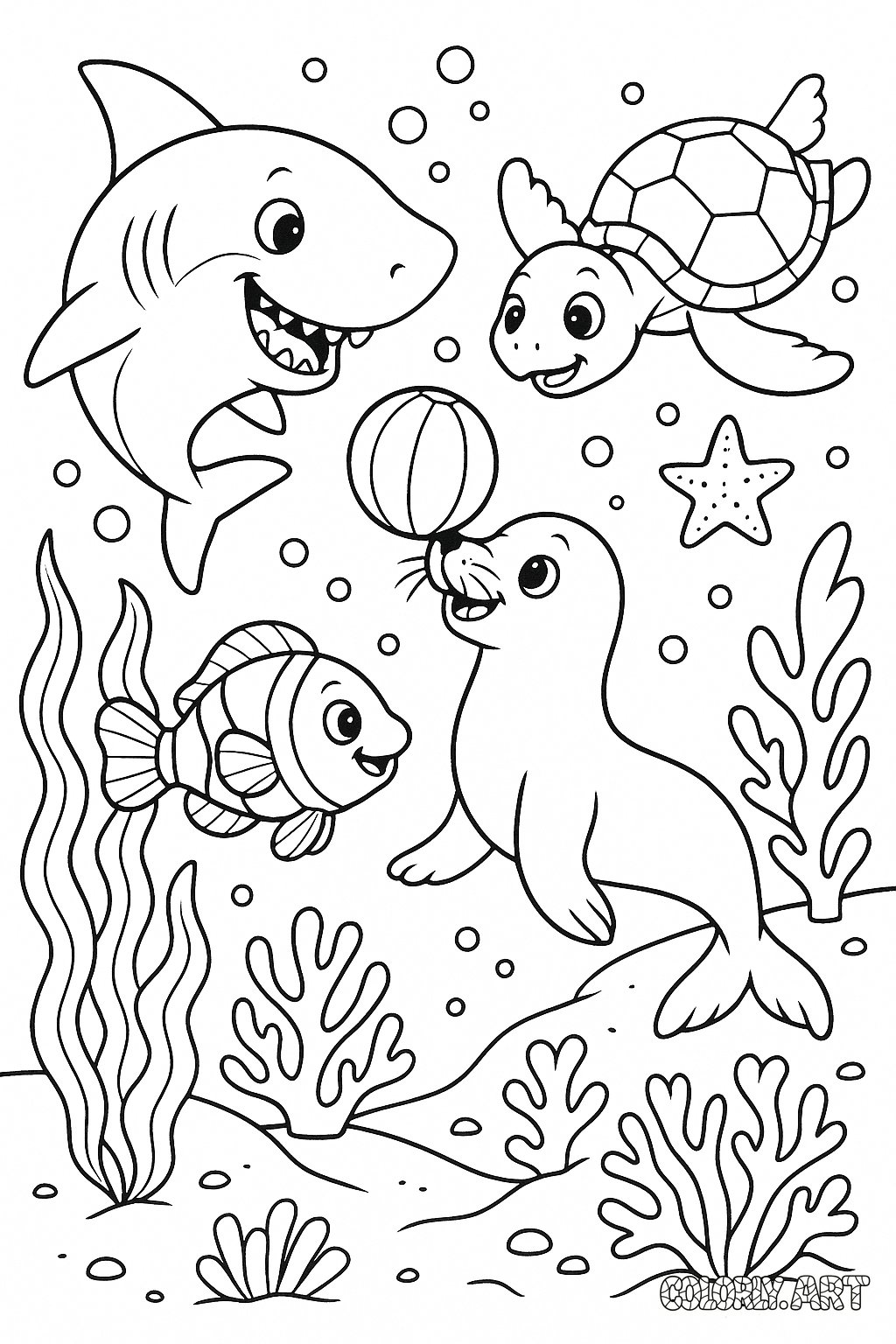 Underwater Creatures Playtime